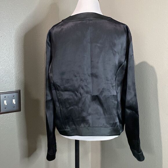 Vintage Emanuel Ungaro 100% Silk Lightweight Open Front Jacket - Picture 7 of 11